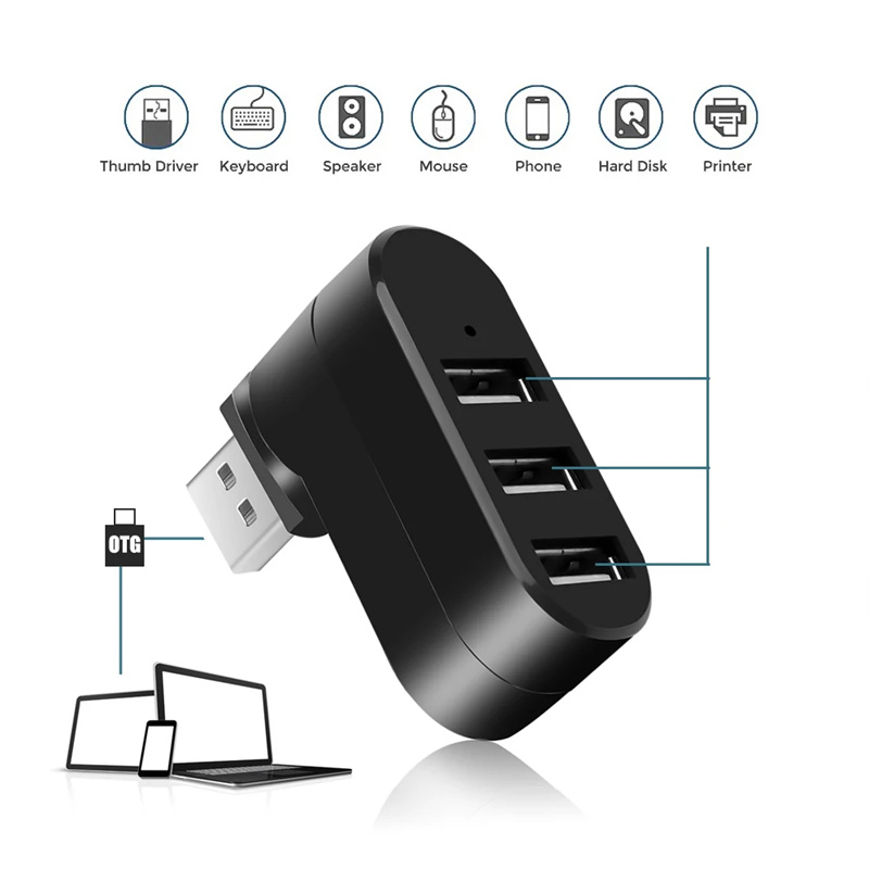 Bakeey-3-in-1-USB30-Hub-Dockingstation-USB-Adapter-mit-USB20-USB30-fuumlr-PC-Laptop-Matebook-HUAWEI--2010381-3